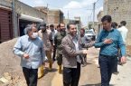 بازدید میدانی معاون سیاسی، امنیتی و اجتماعی استانداری یزد از منطقه سید میرزا+ تصاویر