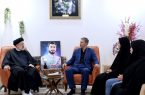 دیدار آیت‌الله رئیسی با خانواده شهید امنیت آرمان علی‌وردی