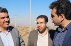 بازدید میدانی مدیرکل اداره راهداری و حمل و نقل جاده ای استان یزد از راه یزد خضرآباد به کذاب و راه های آسیب دیده از سیل در بخش خضرآباد