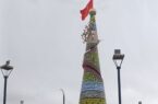 یزدی‌ها یادمان مقاومت را در ندوشن برافراشتند؛ پاسخی هنرمندانه به تجاوزات اخیر