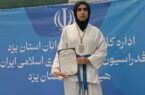دانشجوی دانشگاه آزاد اشکذر نایب‌قهرمان کاراته استان یزد شد